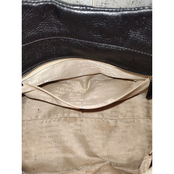 Kate Spade Black Leather Shoulder Bag - Picture 10 of 11